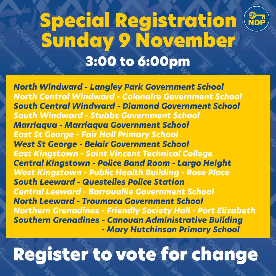 Registration 9 November